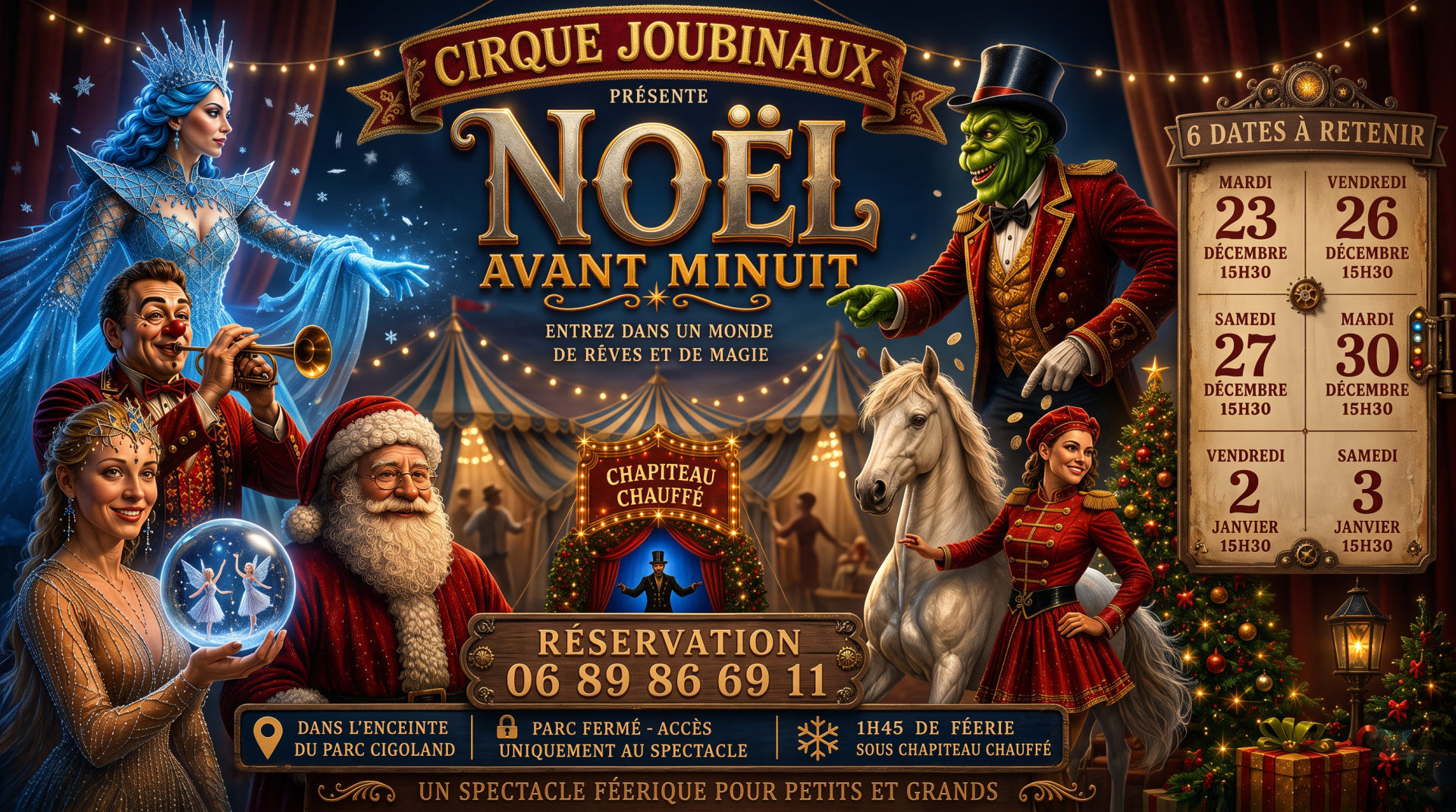 cirque de noel centre alsace selestat colmat kintzheim cigoland